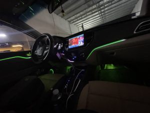LED Viền Nội Thất Huyndai Accent  (2018-2023)