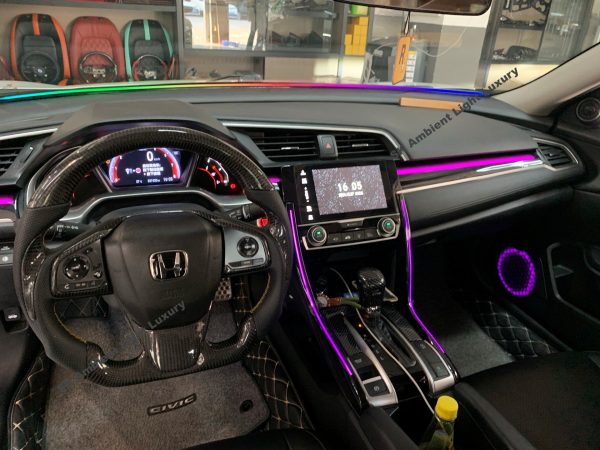 LED Viền Nội Thất Honda Civic Gen 10 (2016-2021)