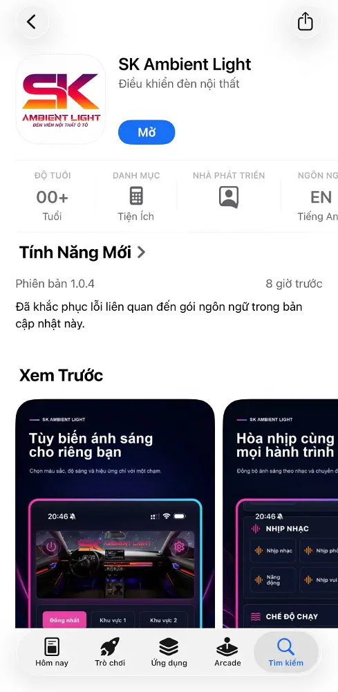 Hướng dẫn sử dụng LED viền nội thất S2Pro & LED nội thất theo xe SK Ambient Light